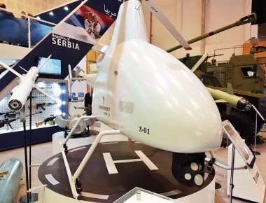 Το σερβικό drone “Strsljen” στην έκθεση “UMEX 2018”